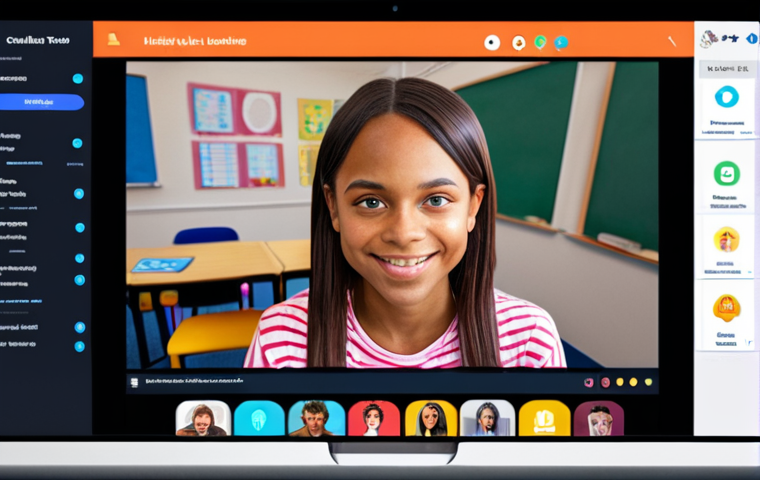 ** A personalized online learning platform interface. Focus on vibrant colors, gamified elements, and an AI tutor avatar guiding a student. Show diverse learning paths tailored to individual needs with suggested content cards.

**